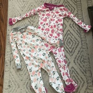 Two 12-18 month Burts Bees pajamas